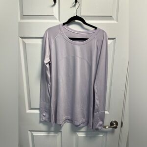 Lululemon Swiftly Tech 2.0 Long sleeve shirt, Lavender 18